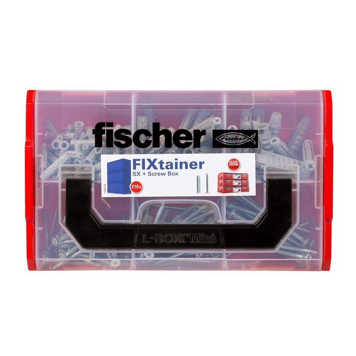 Dübel und Schrauben Fischer Fixtainer